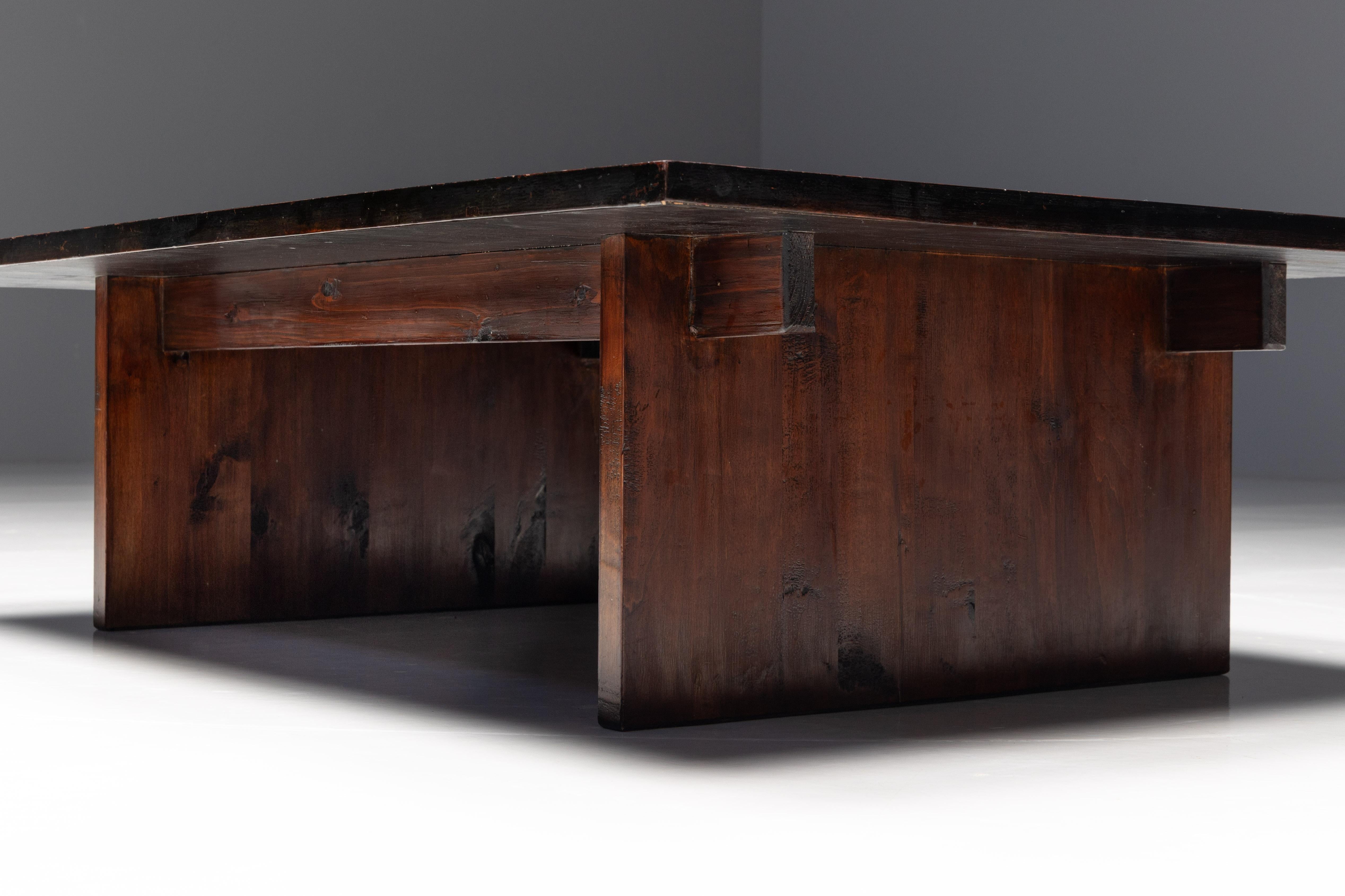 Bamboo Coffee Table by Axel Vervoordt, Belgium, 1980s 12