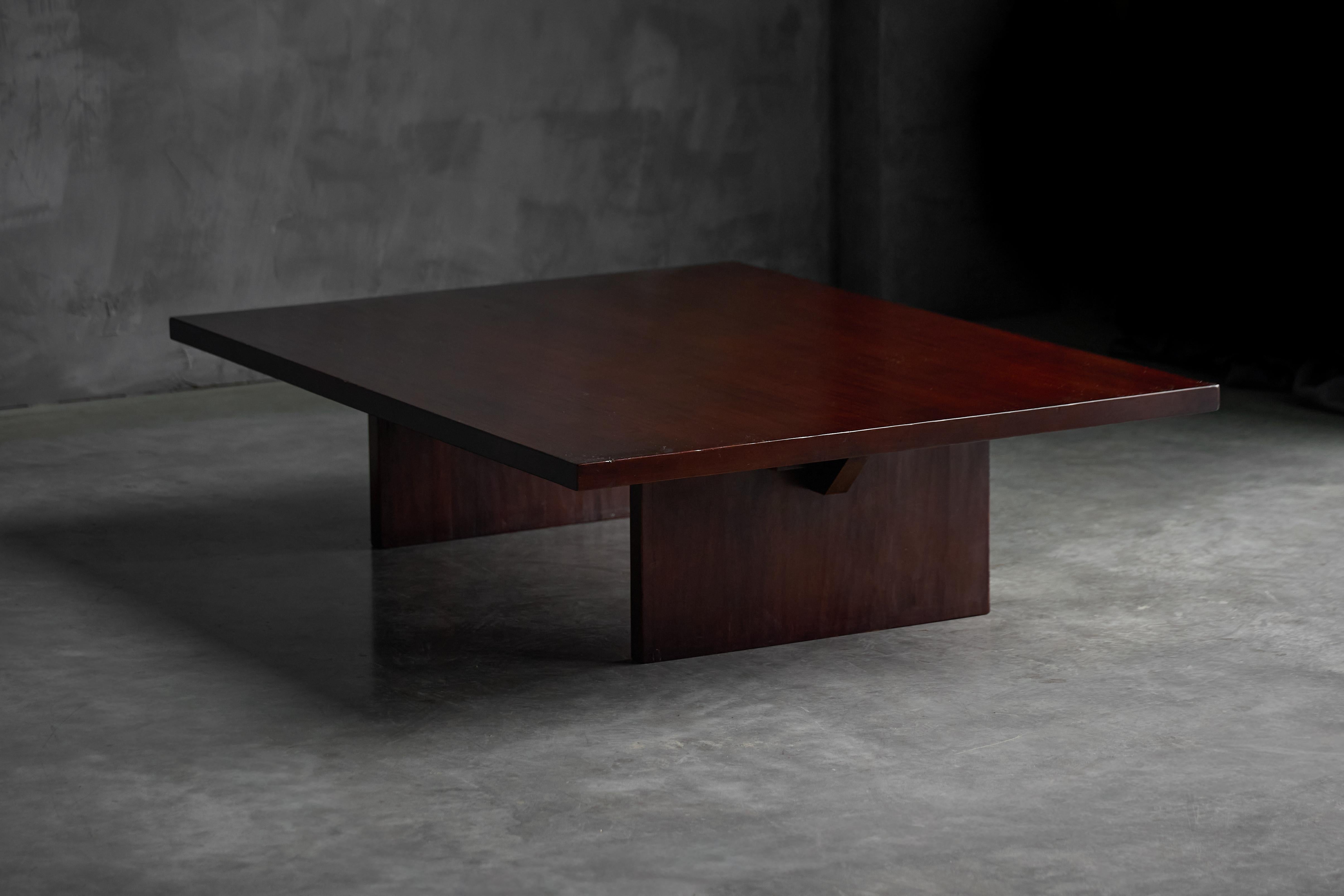 Bamboo Coffee Table by Axel Vervoordt, Belgium, 1980s For Sale 12