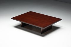 Tavolino in bambù di Axel Vervoordt, Belgio, anni '80