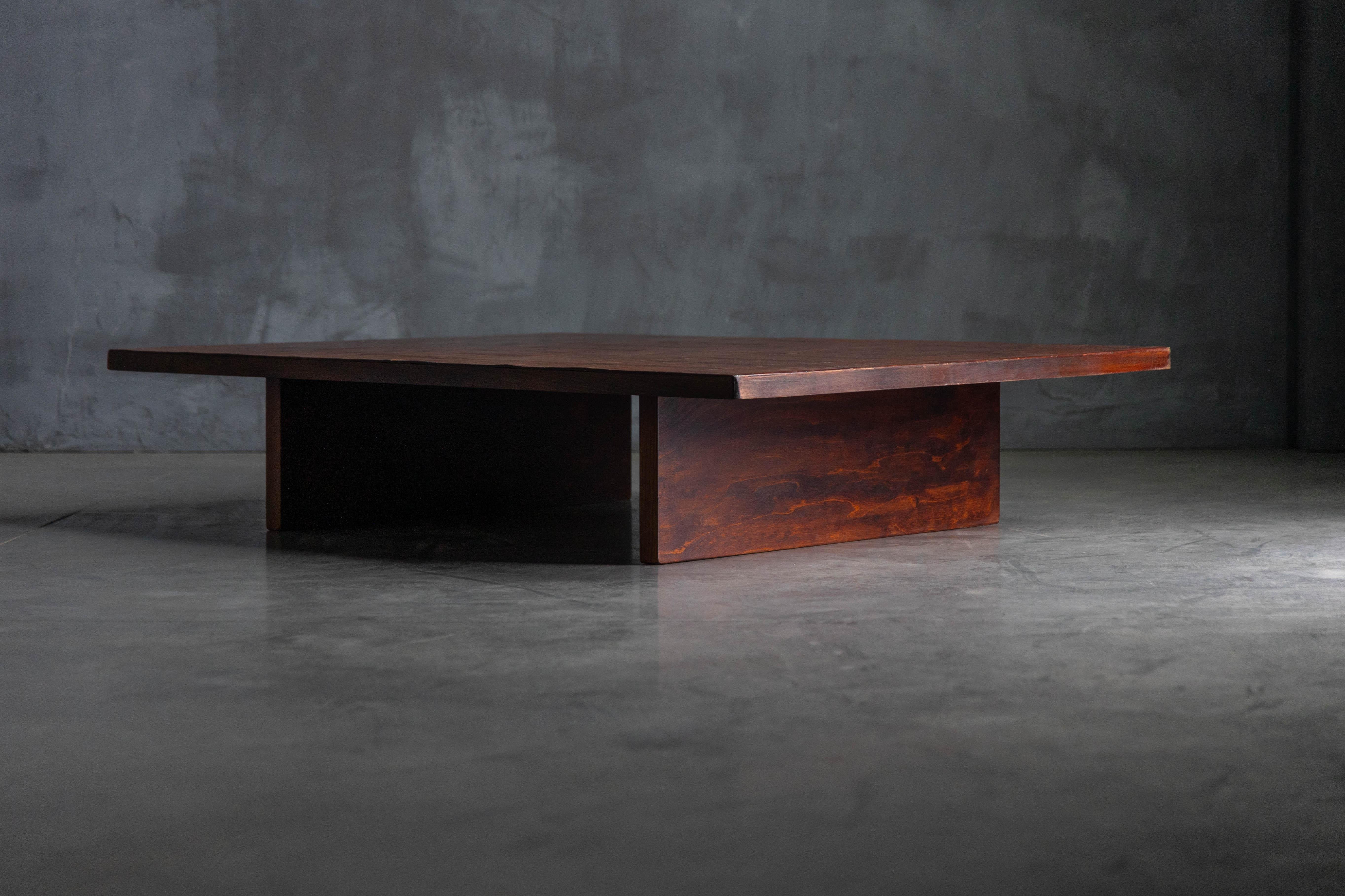 Couchtisch aus Bambus von Axel Vervoordt, Belgien, 1980er Jahre (Moderne der Mitte des Jahrhunderts)