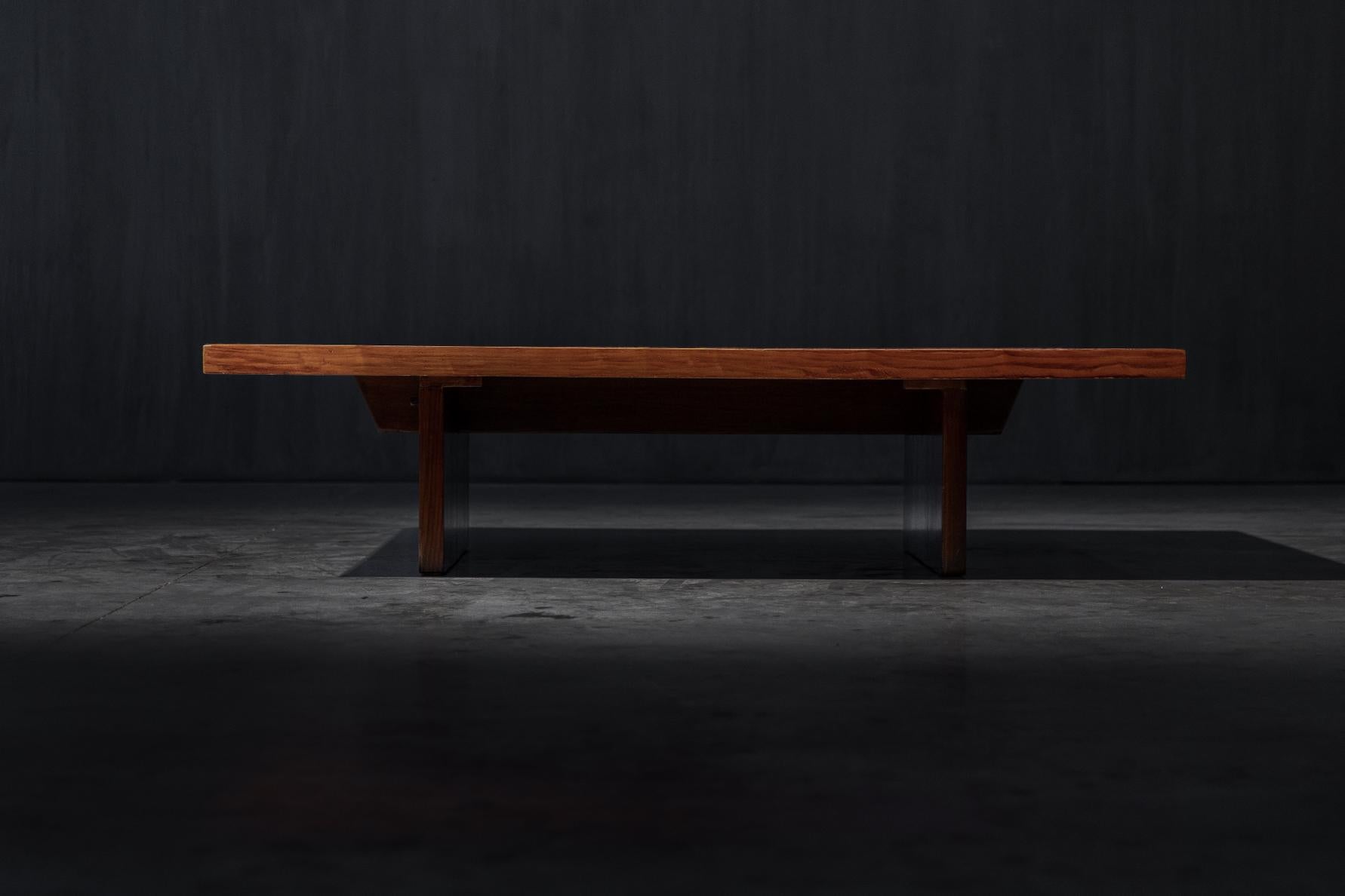 Couchtisch aus Bambus von Axel Vervoordt, Belgien, 1980er Jahre (Moderne der Mitte des Jahrhunderts) im Angebot