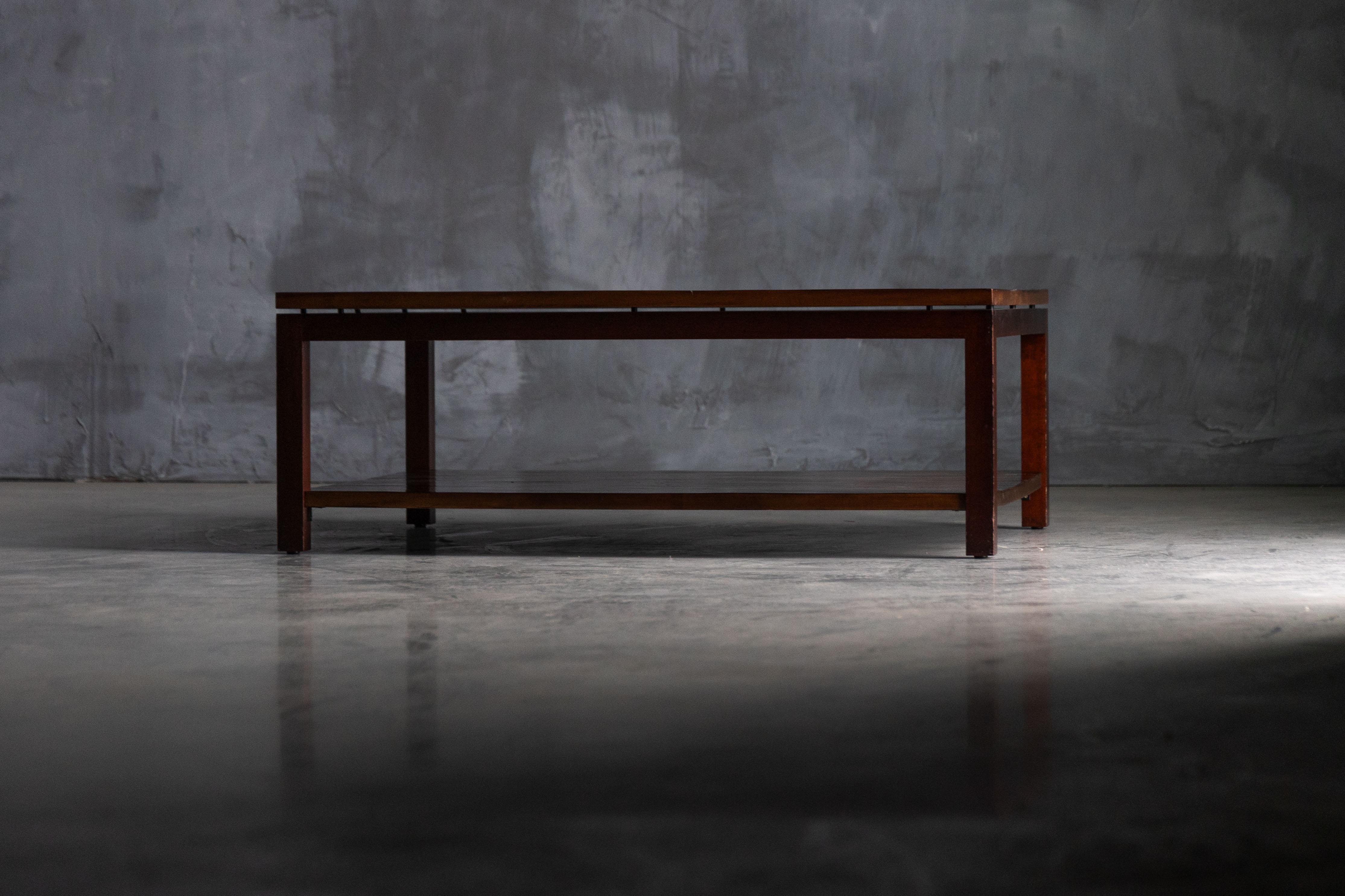 Couchtisch aus Bambus von Axel Vervoordt, Belgien, 1980er Jahre im Zustand „Hervorragend“ im Angebot in Antwerp, BE