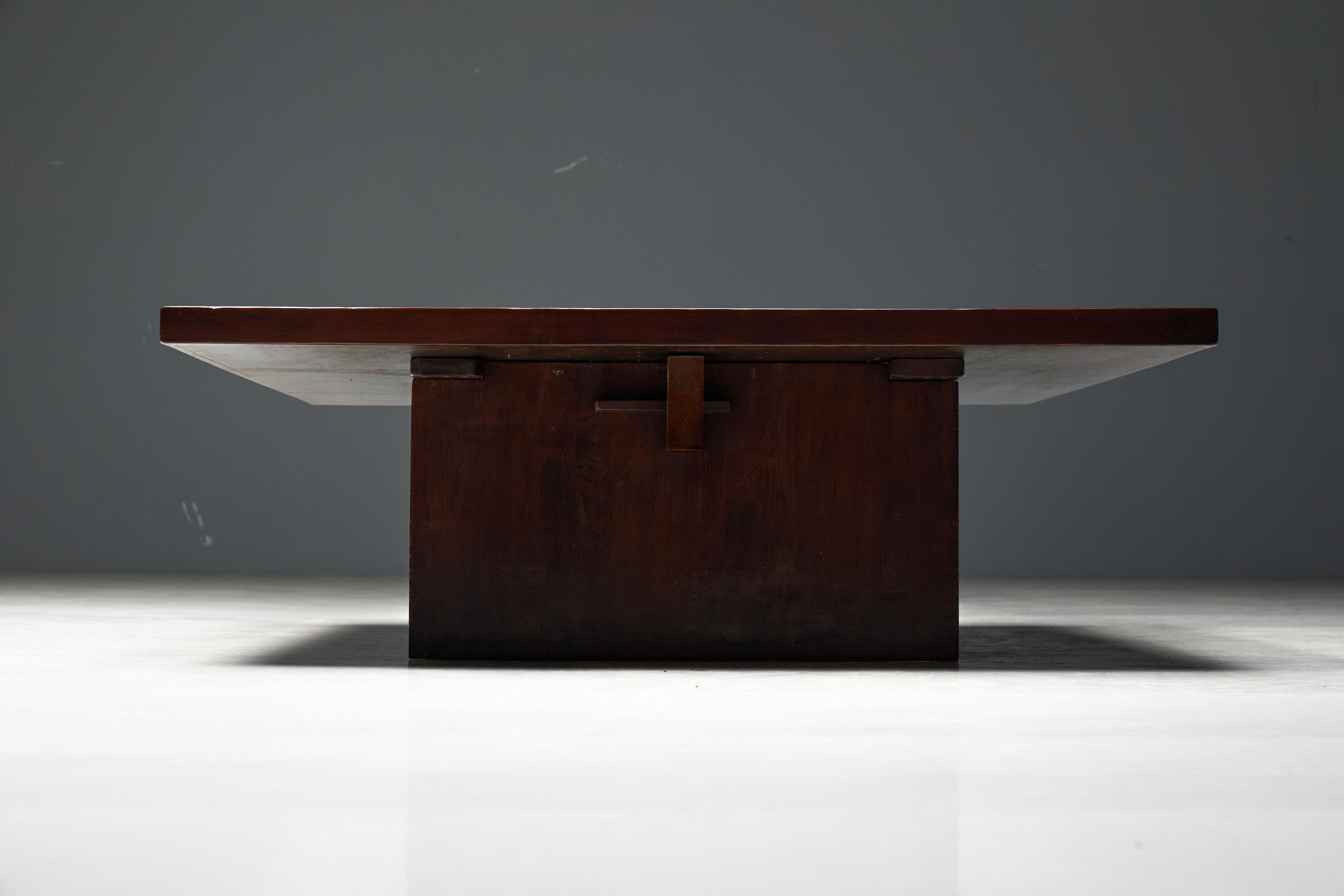 Bamboo Coffee Table by Axel Vervoordt, Belgium, 1980s In Excellent Condition For Sale In Antwerp, BE