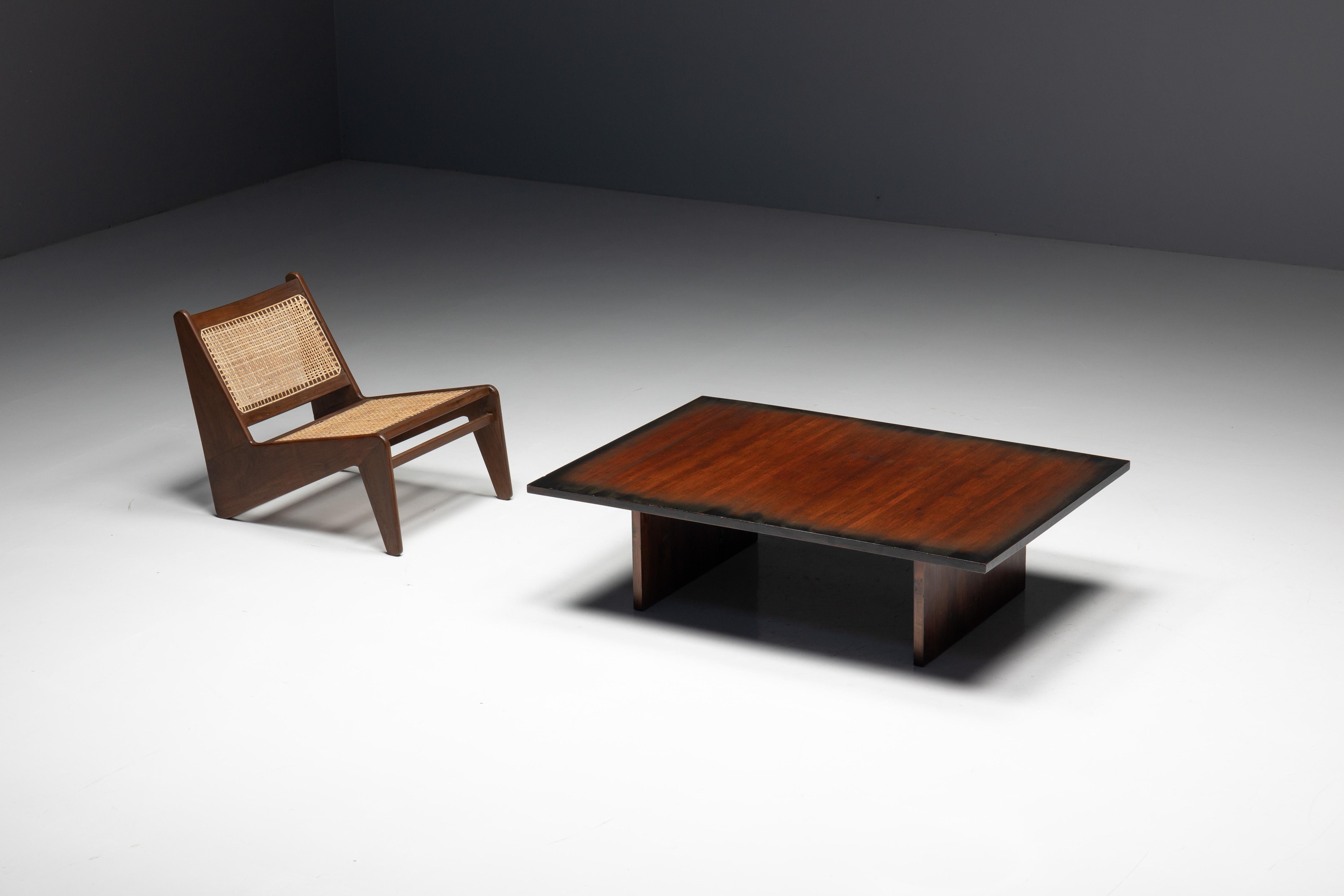 Late 20th Century Bamboo Coffee Table by Axel Vervoordt, Belgium, 1980s