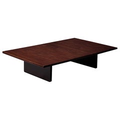 Mesa baja de bambú de Axel Vervoordt, Bélgica, años 80
