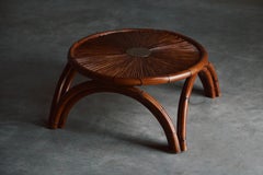 Bamboo Coffee Table by Gabriella Crespi, Italy, 1970s