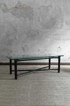 Bamboo coffee table – Elinor & John Mcguire San Francisco 1970