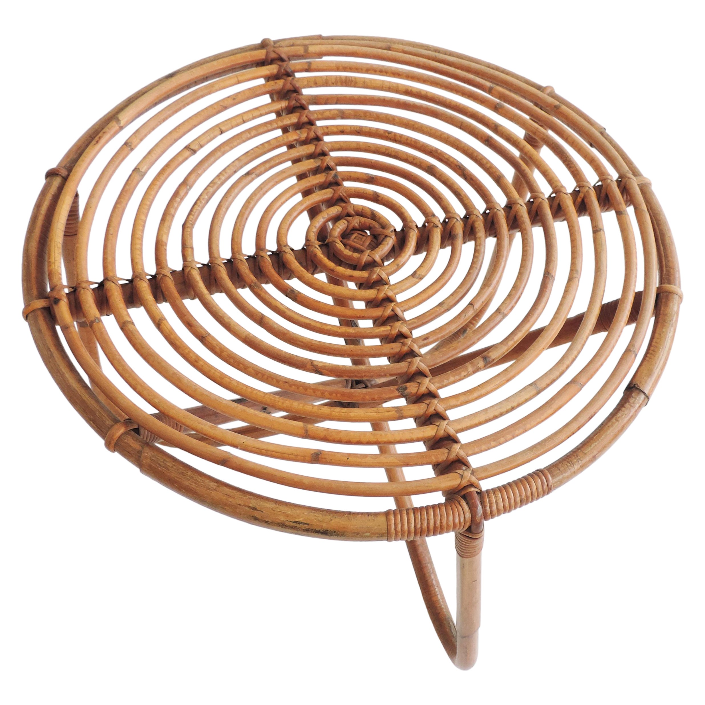 Bamboo Coffee Table, Italy, 1960s