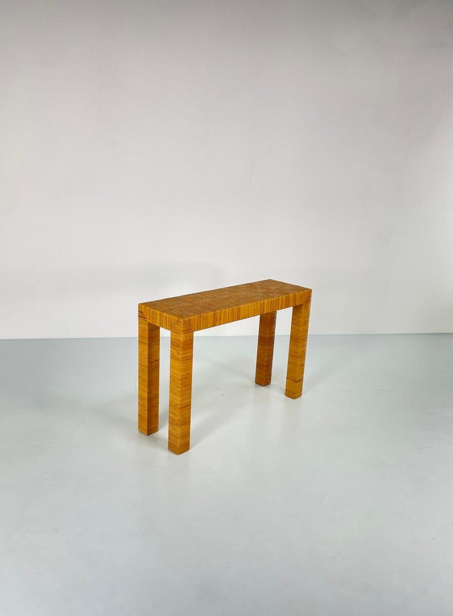 Bamboo Console Table 3