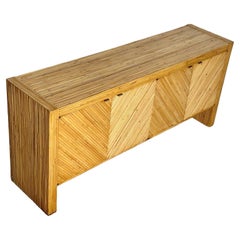 Bamboo Credenza/Sideboard in the Style of Milo Baughman, 1970