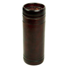 Bamboo Cylinder Container from Japan, Late 19th Century