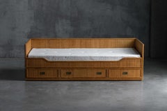Daybed in bambù di Vivai del Sud, Italia, anni '70