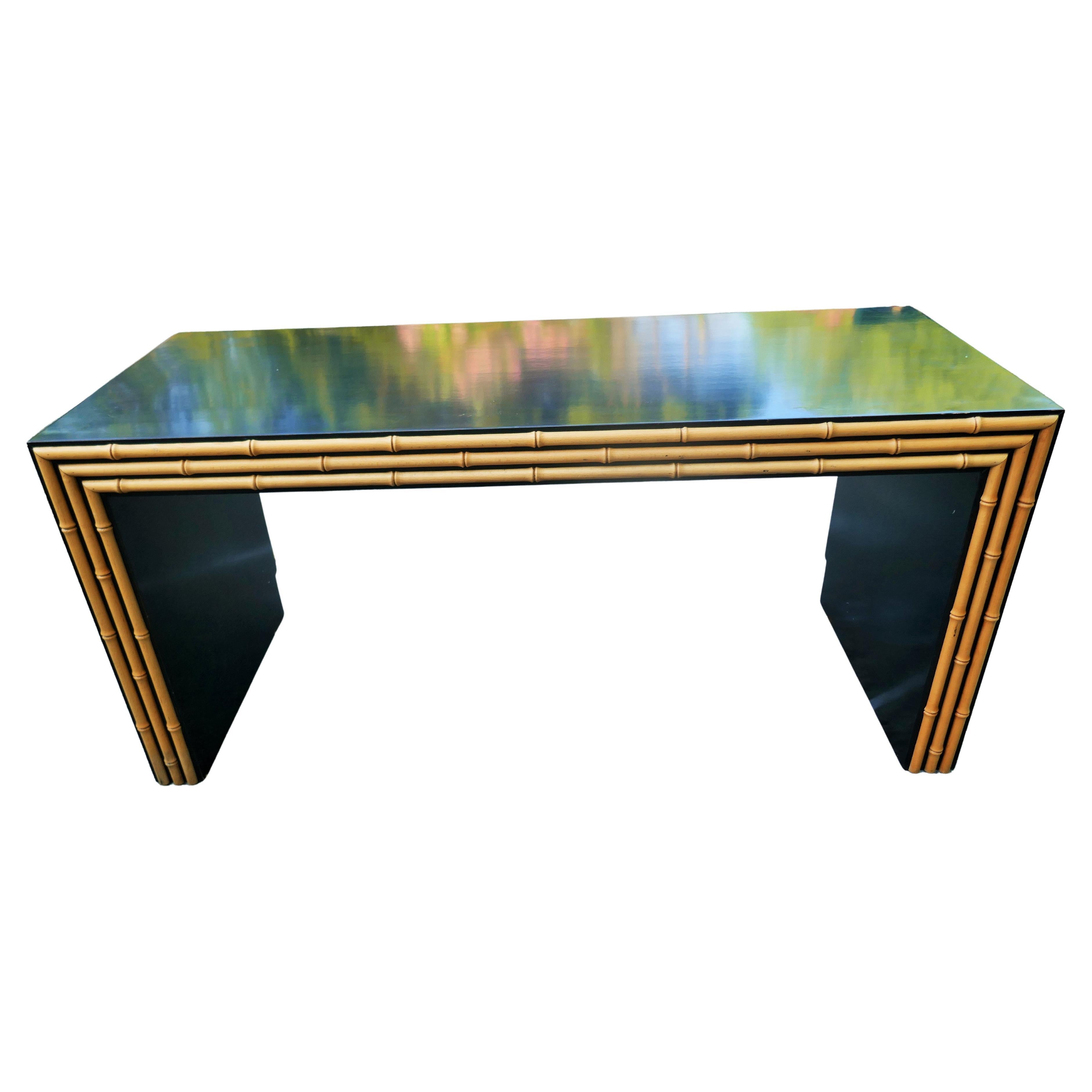 Bamboo desk or console (Italian) im Angebot