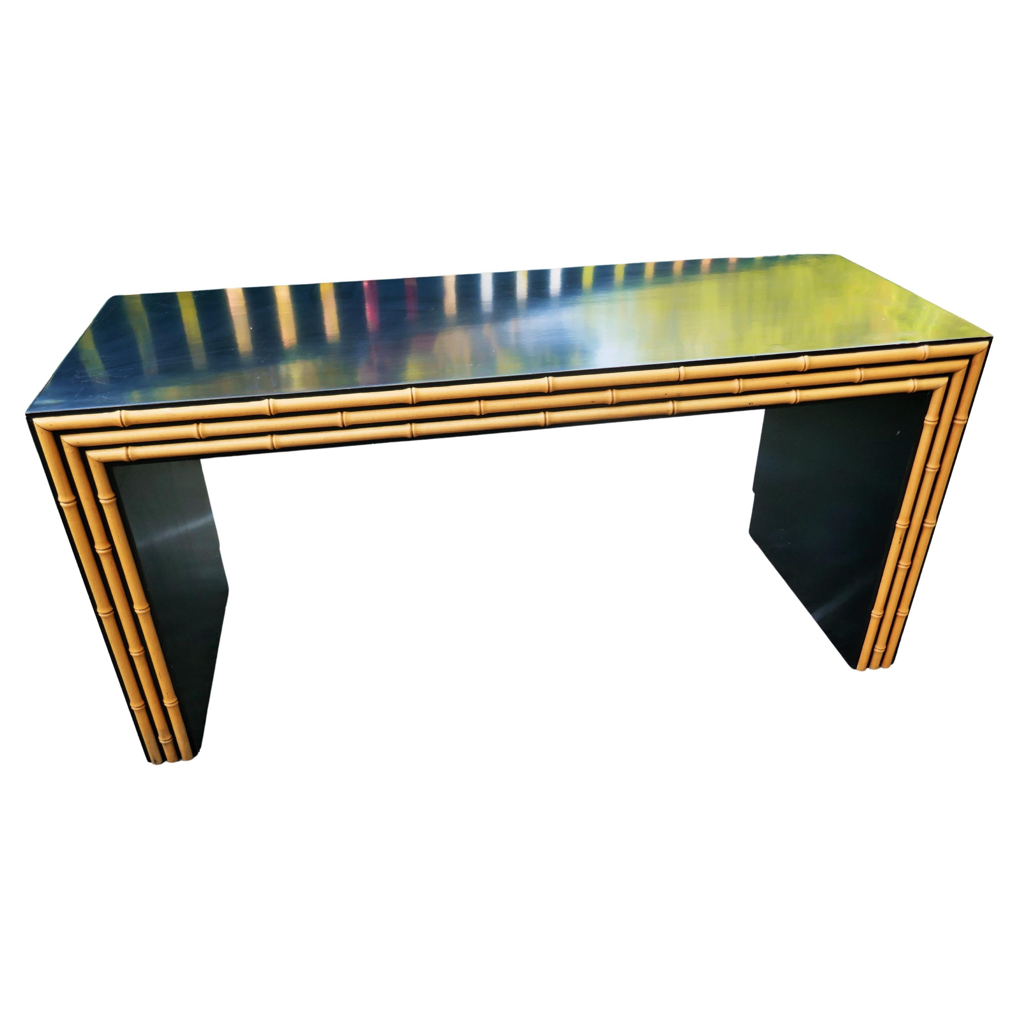 Bamboo desk or console im Angebot 1