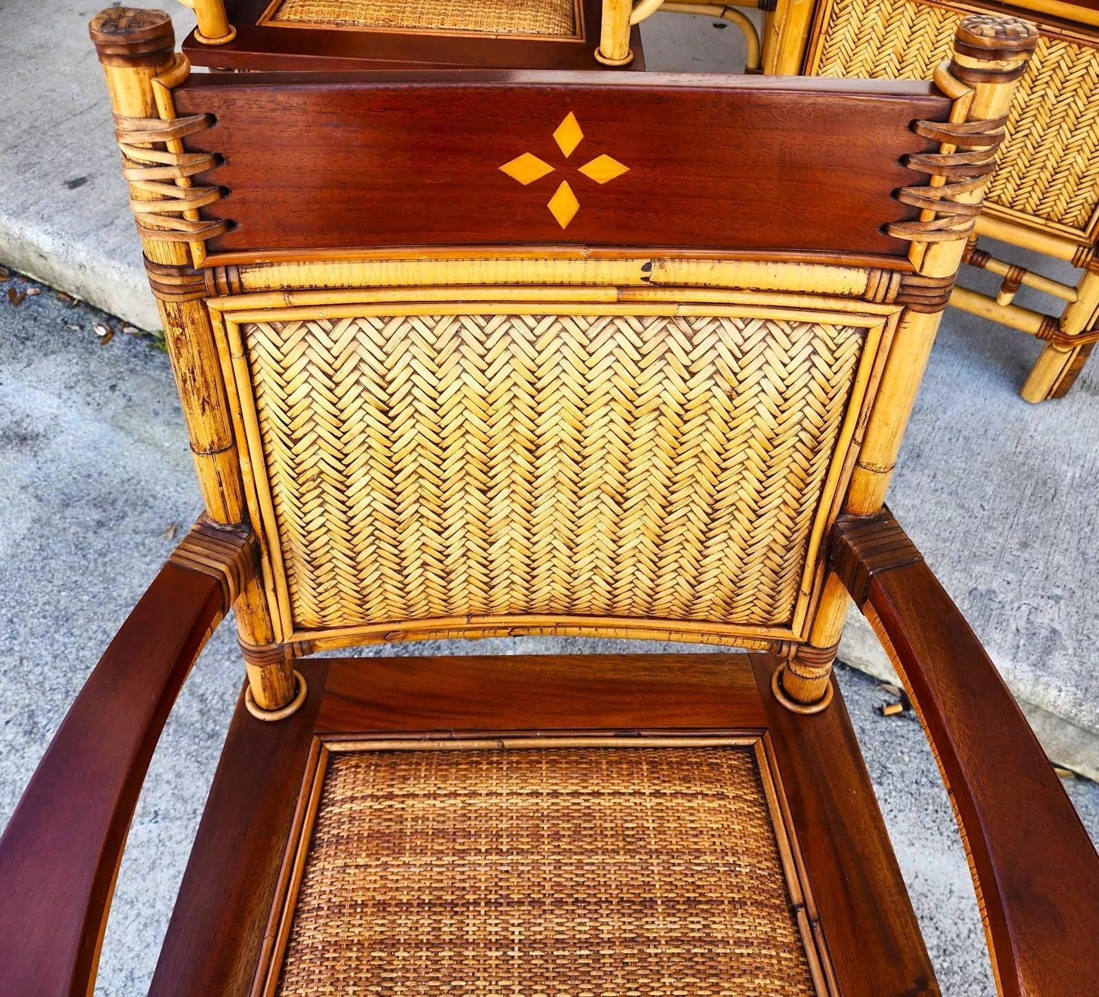 Bamboo Dining Set Custom Made For Sale 6