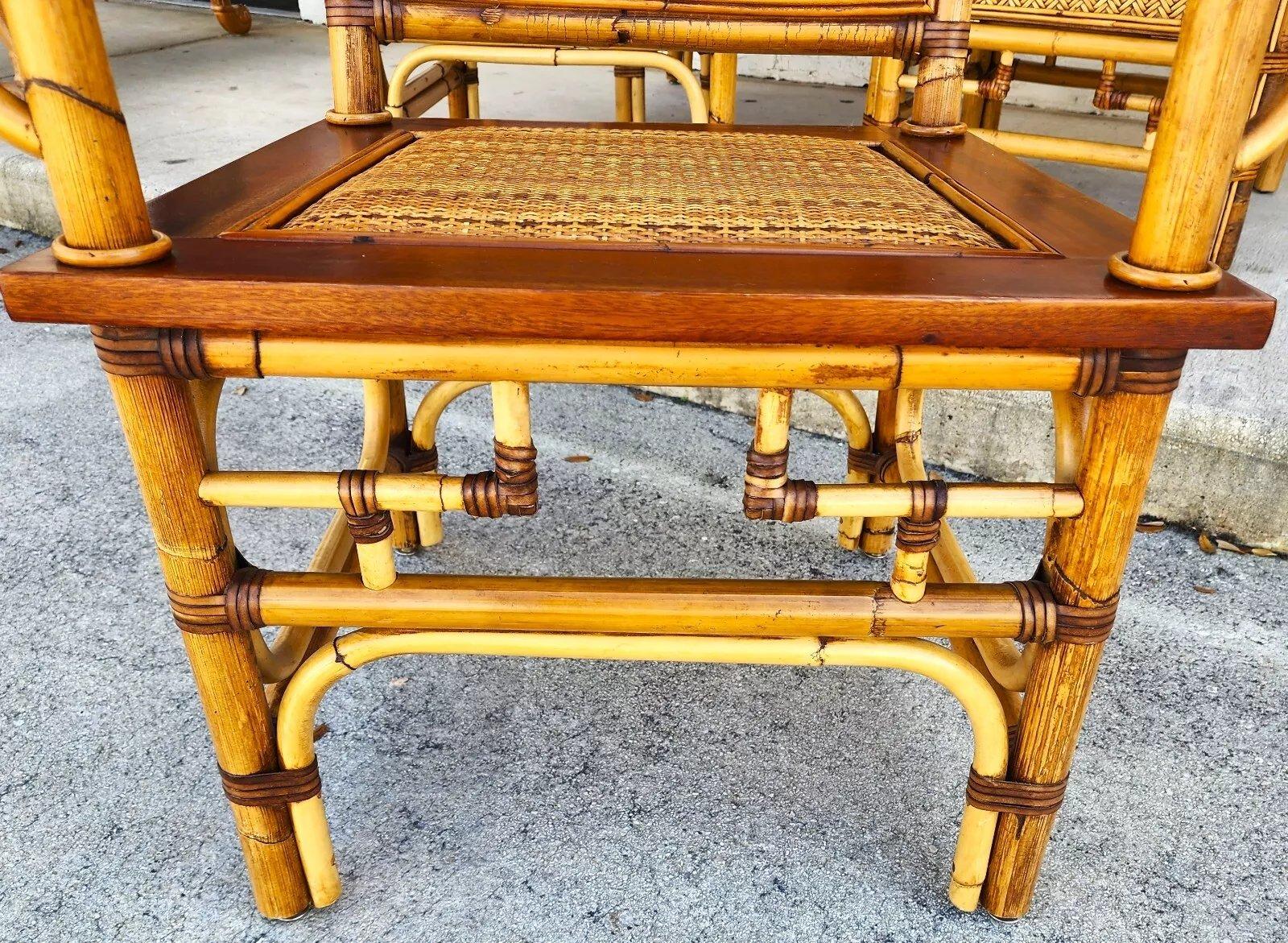 Bamboo Dining Set Custom Made For Sale 7