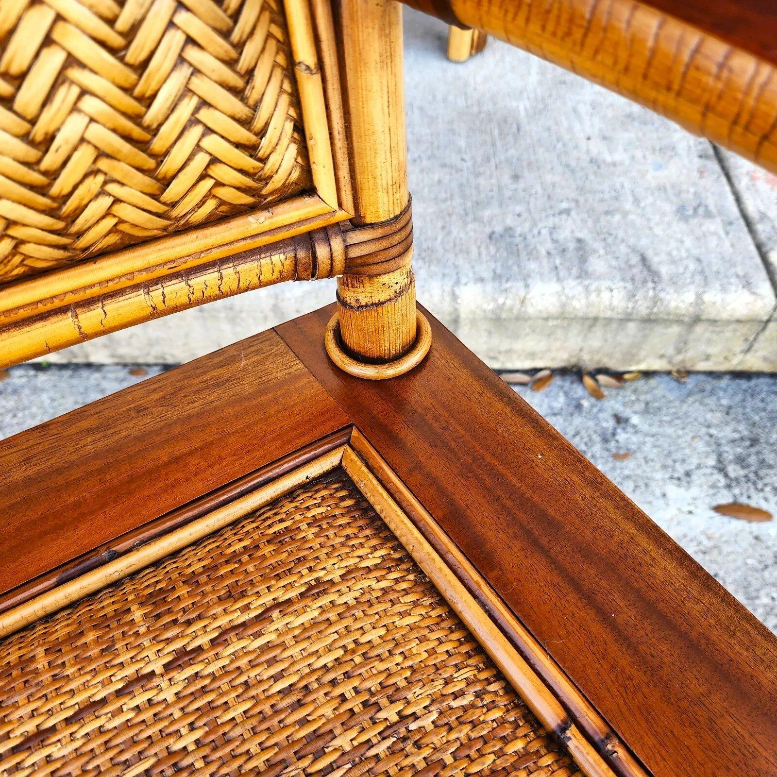 Bamboo Dining Set Custom Made For Sale 8