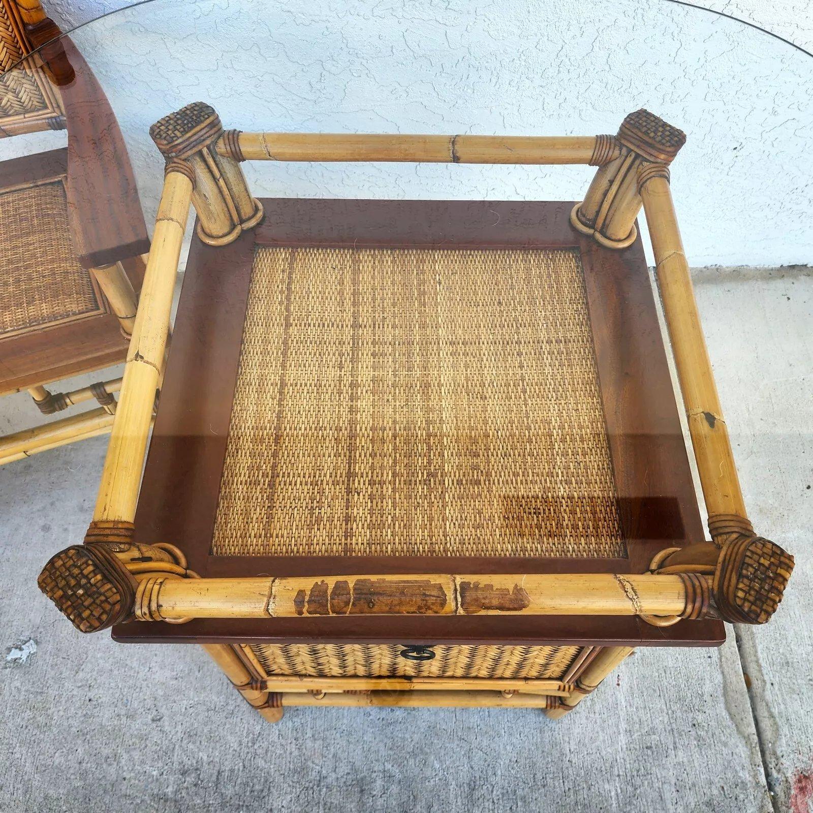 Bamboo Dining Set Custom Made For Sale 10