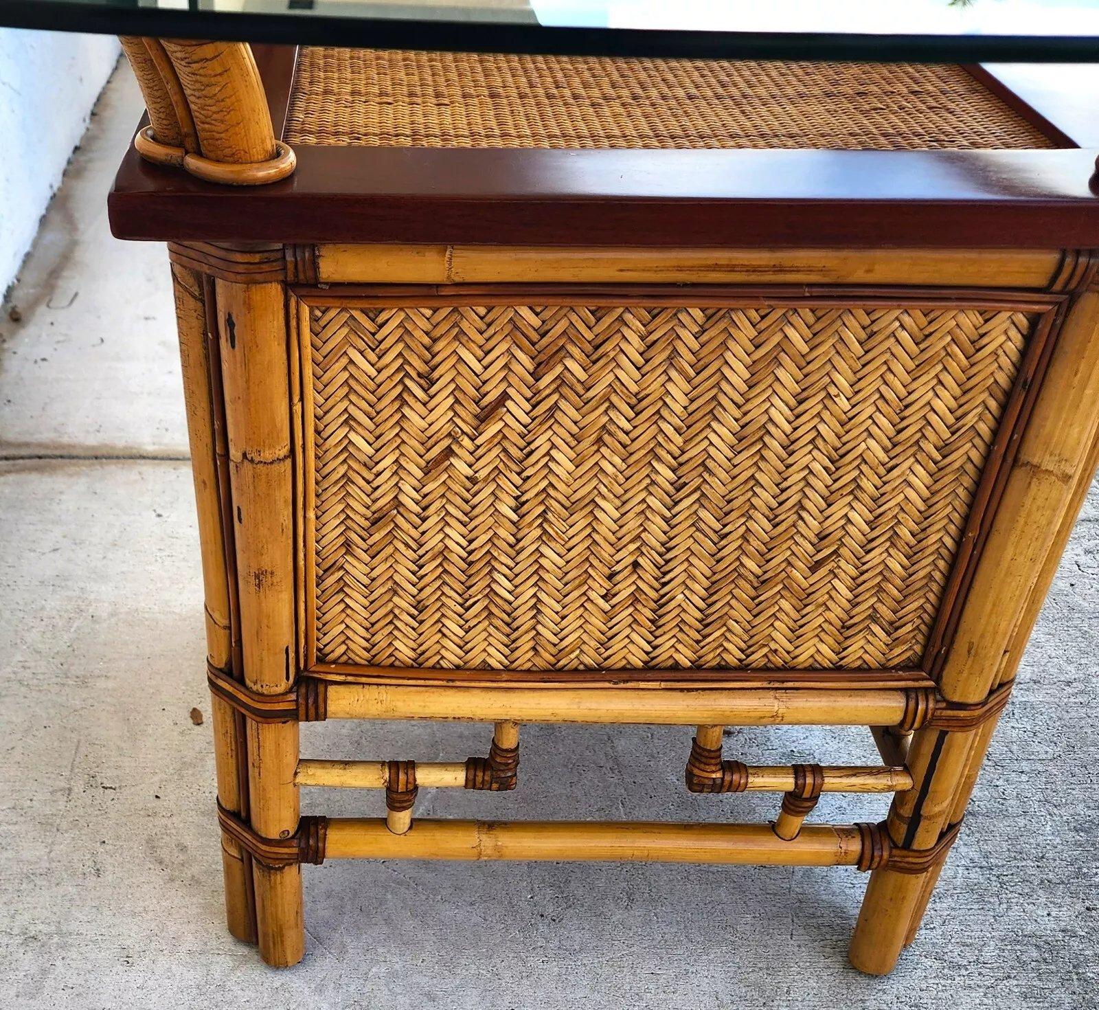 Bamboo Dining Set Custom Made For Sale 15