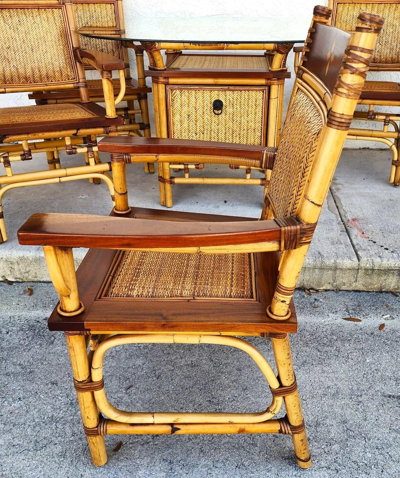 Bamboo Dining Set Custom Made For Sale 2