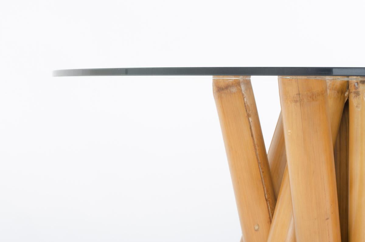 Bamboo Dining Table 1970 1
