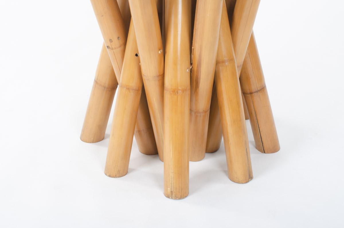 Bamboo Dining Table 1970 2