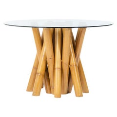Bamboo Dining Table 1970