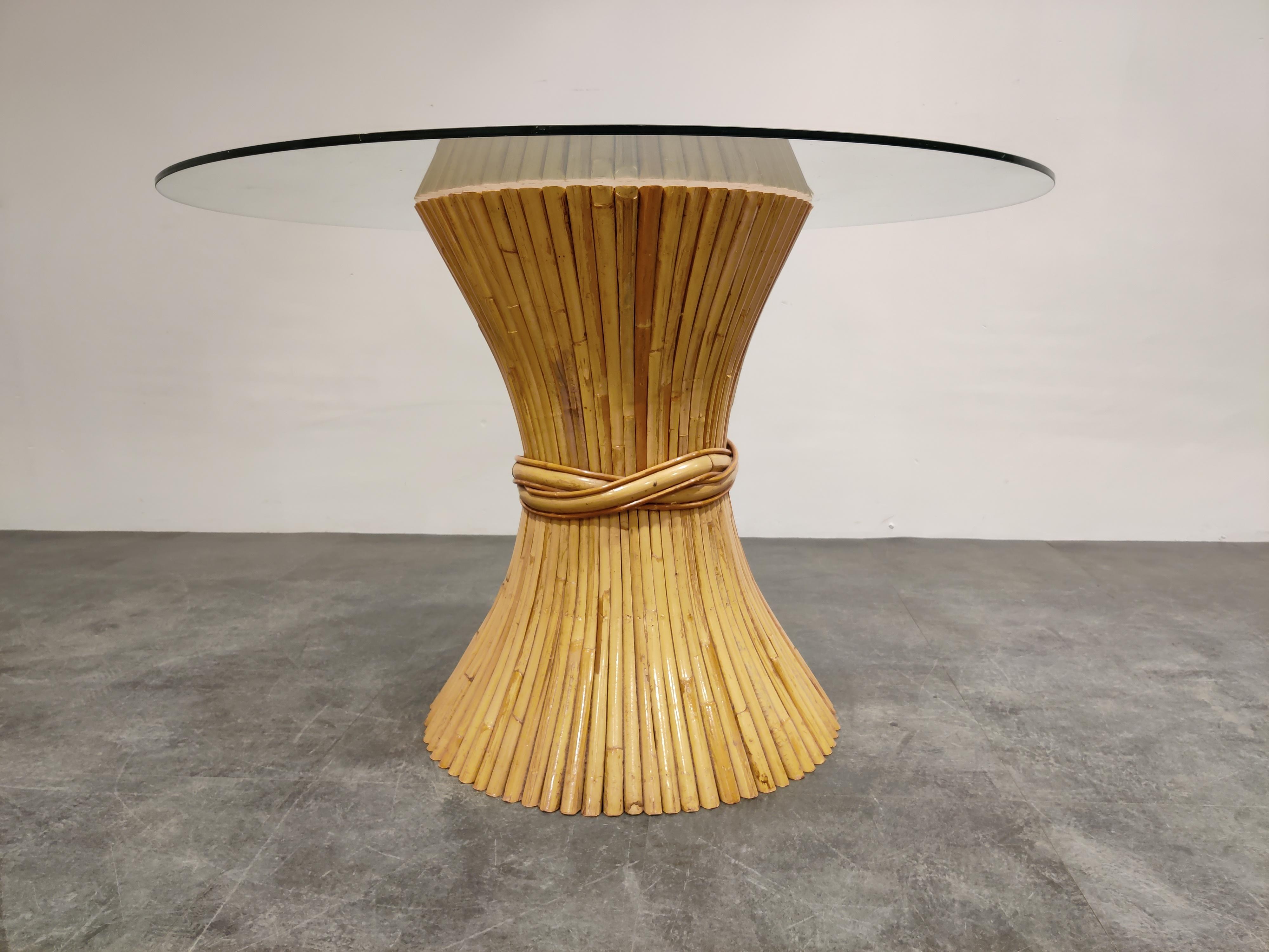 mcguire bamboo table