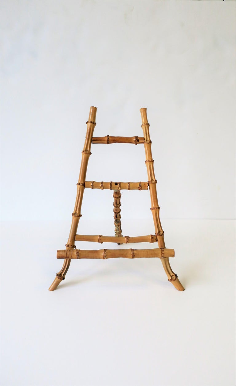 Bamboo Easel at 1stDibs bamboo easel stand, vintage bamboo art easel