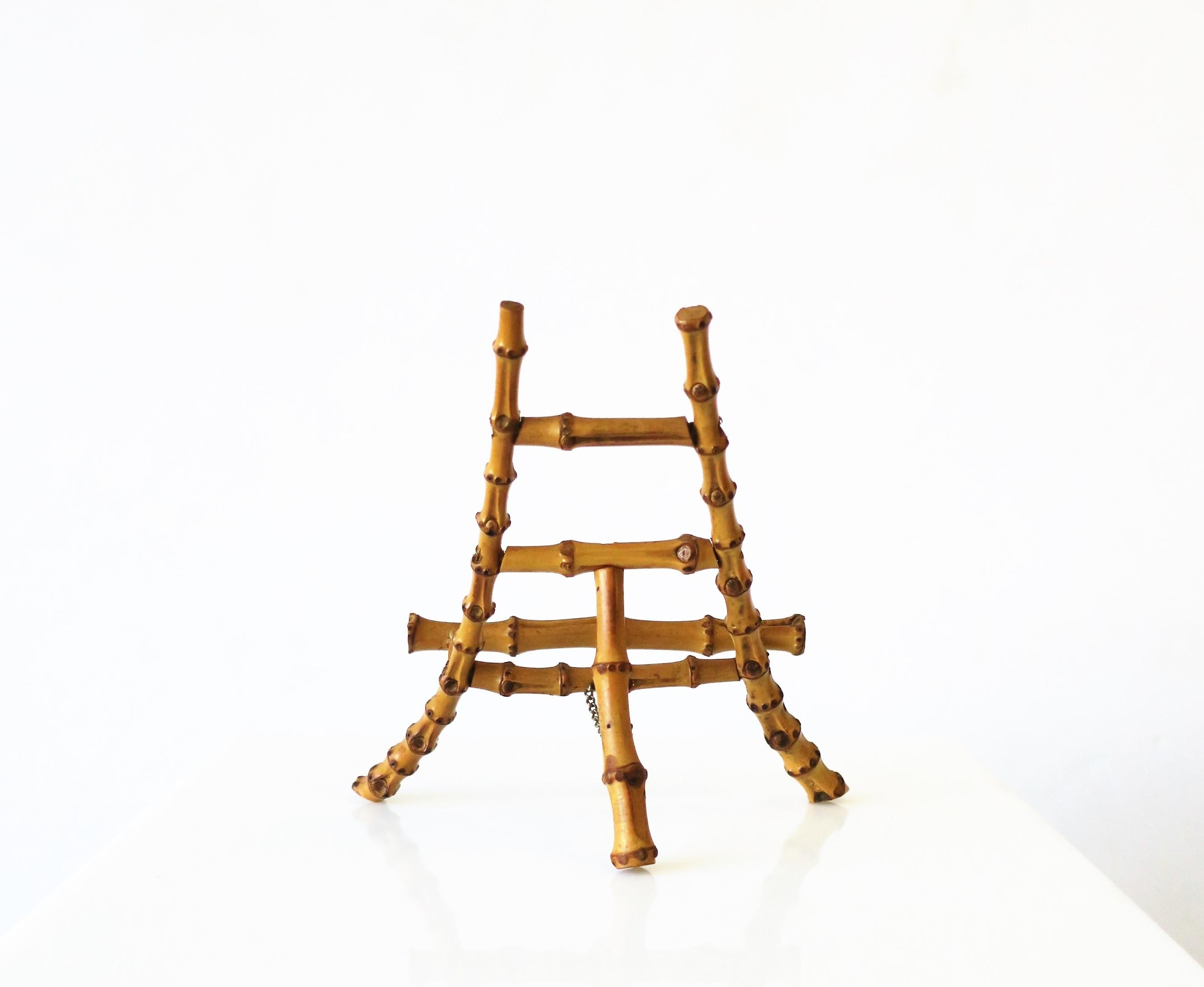 20th Century Bamboo Easel