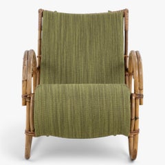 Bamboo easy chair made by R. Wengler