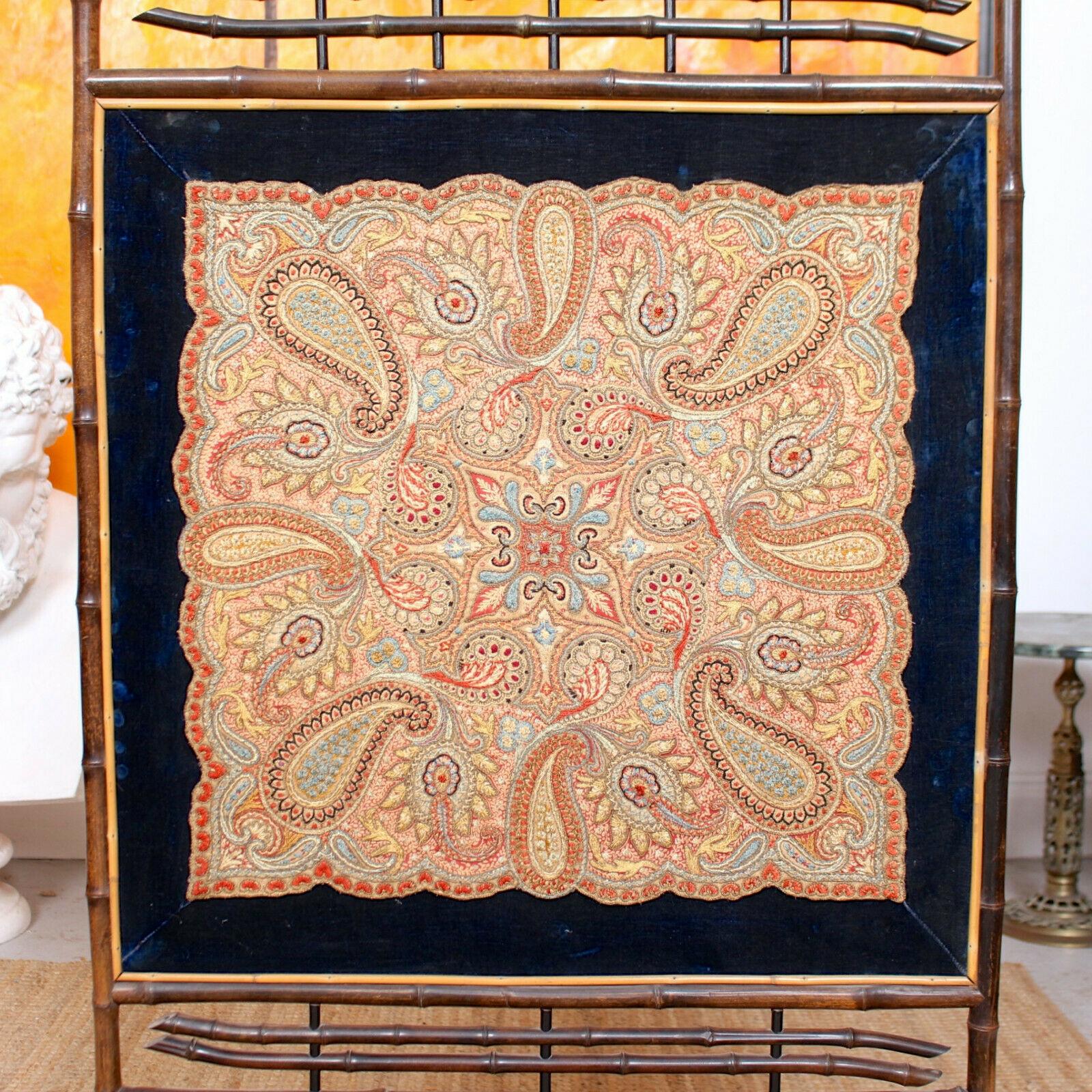 Bamboo Fire Screen Anglo Japanese Aesthetic, 19th Century For Sale 2