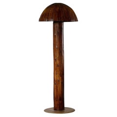Bamboo Floor Lamp Bauhaus Style