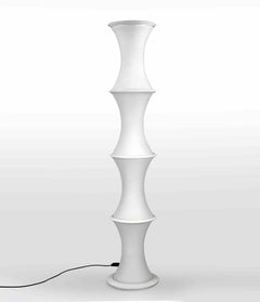Bamboo Floor Lamp by Enrico Tronconi for Vistosi, 1970s