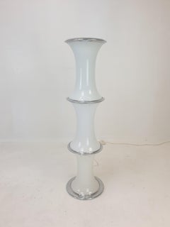 Bamboo Floor Lamp by Enrico Tronconi for Vistosi, 1970's