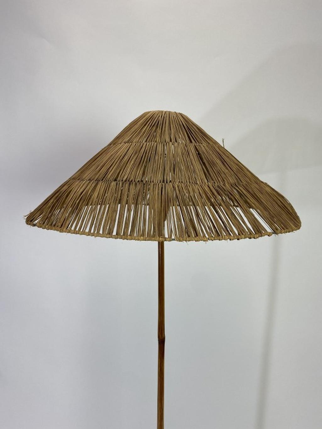 Bamboo floor lamp by Jozef Frank in very good original condition.