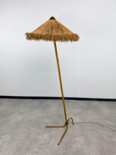 Bamboo floor lamp by Rupert Nikoll Austria