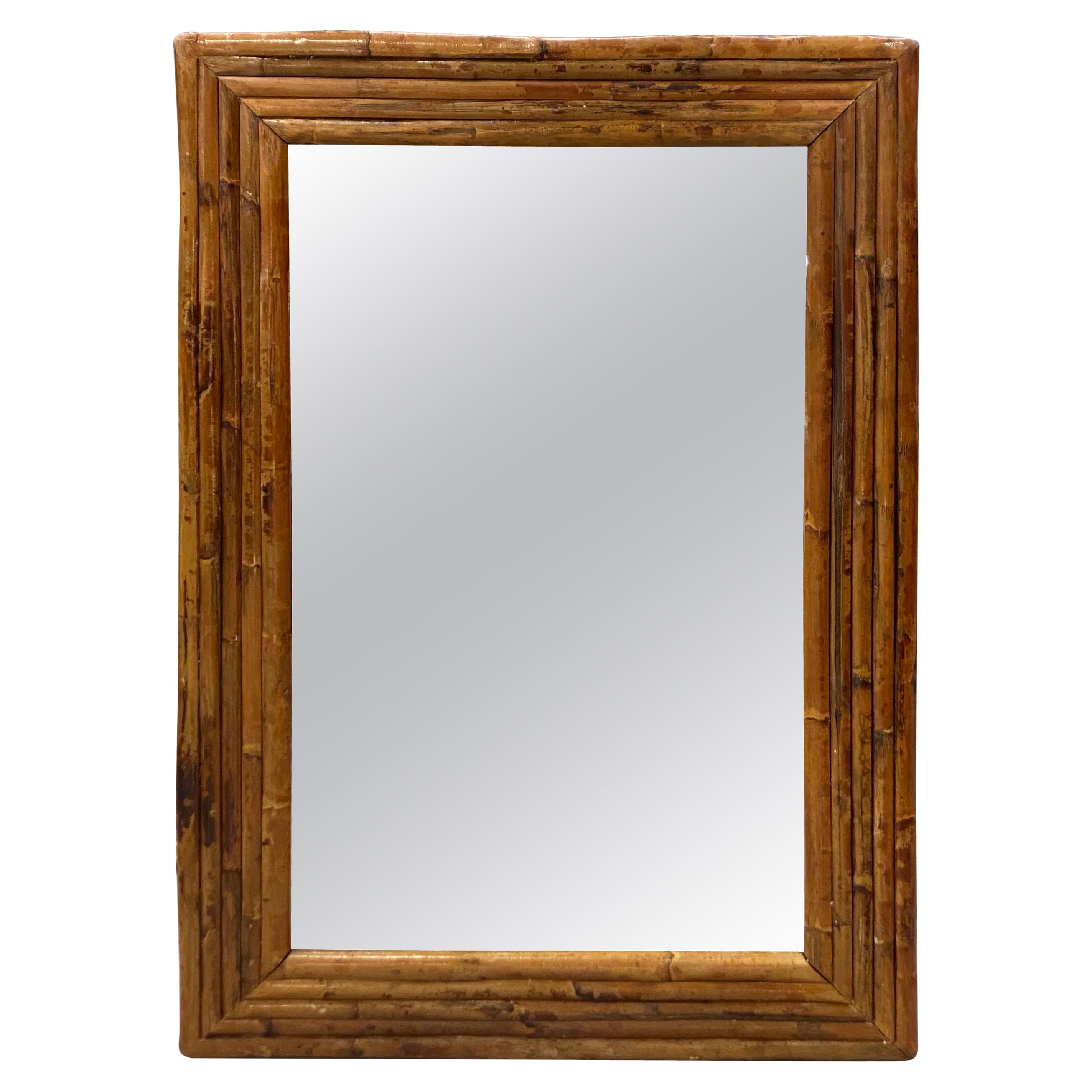 Bamboo Framed Mirror
