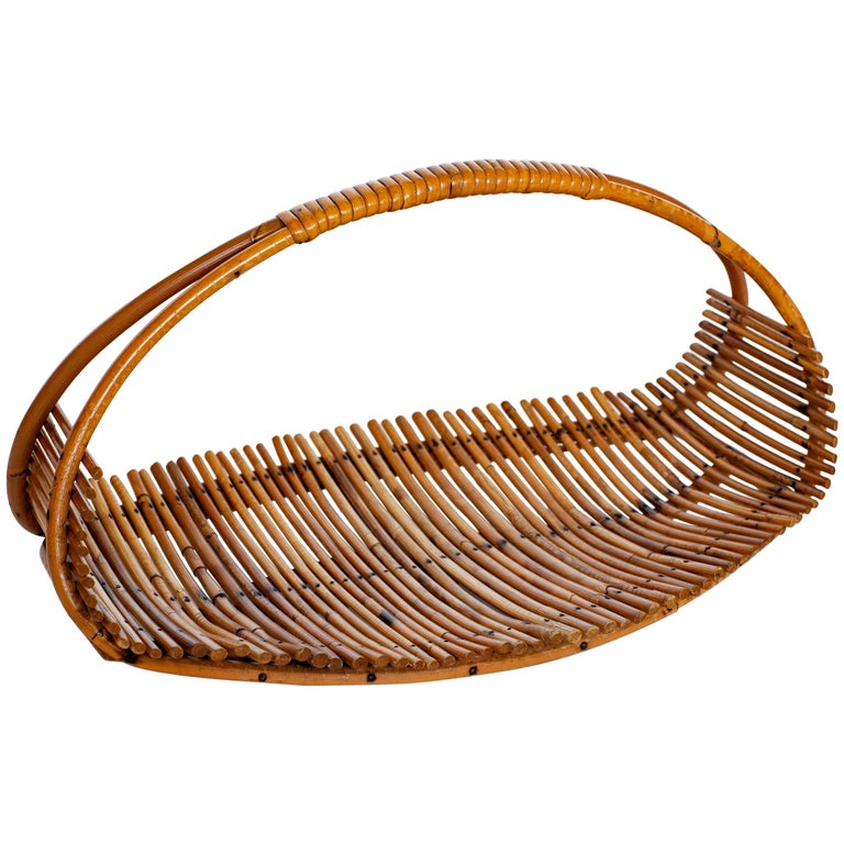 Bamboo Fruit Basket at 1stDibs