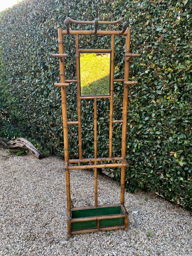 Bamboo Hall Tree at 1stDibs