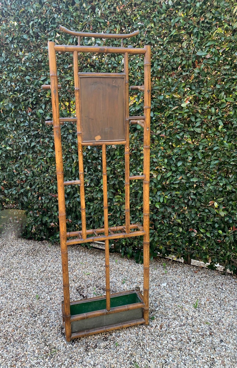 Bamboo Hall Tree at 1stDibs