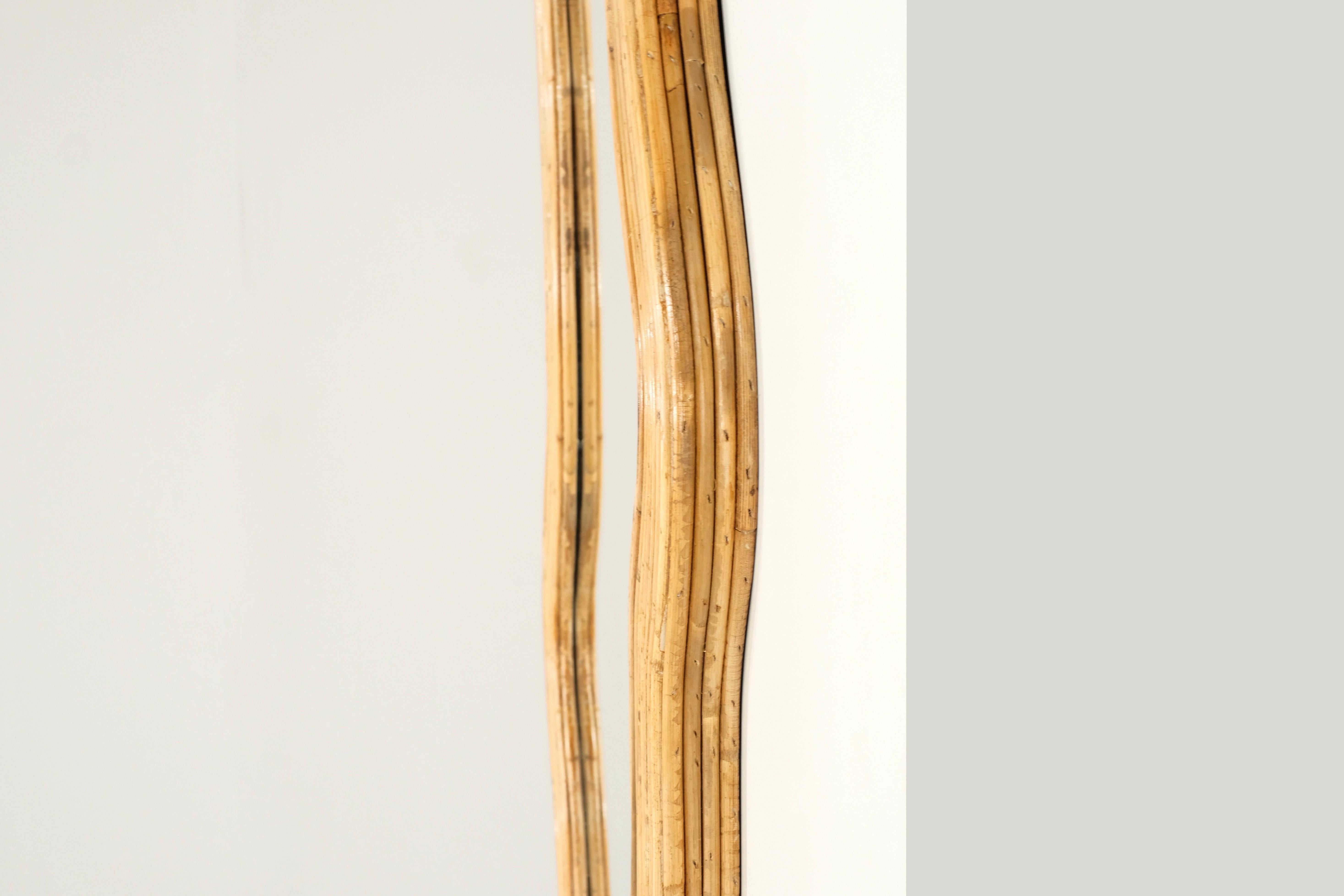 Bamboo in Mirror Large Size, Italien Contemporary. im Angebot 1
