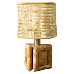 Straw Table Lamps