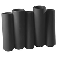 Cache-pot en bambou noir de jais par Tous les Trois