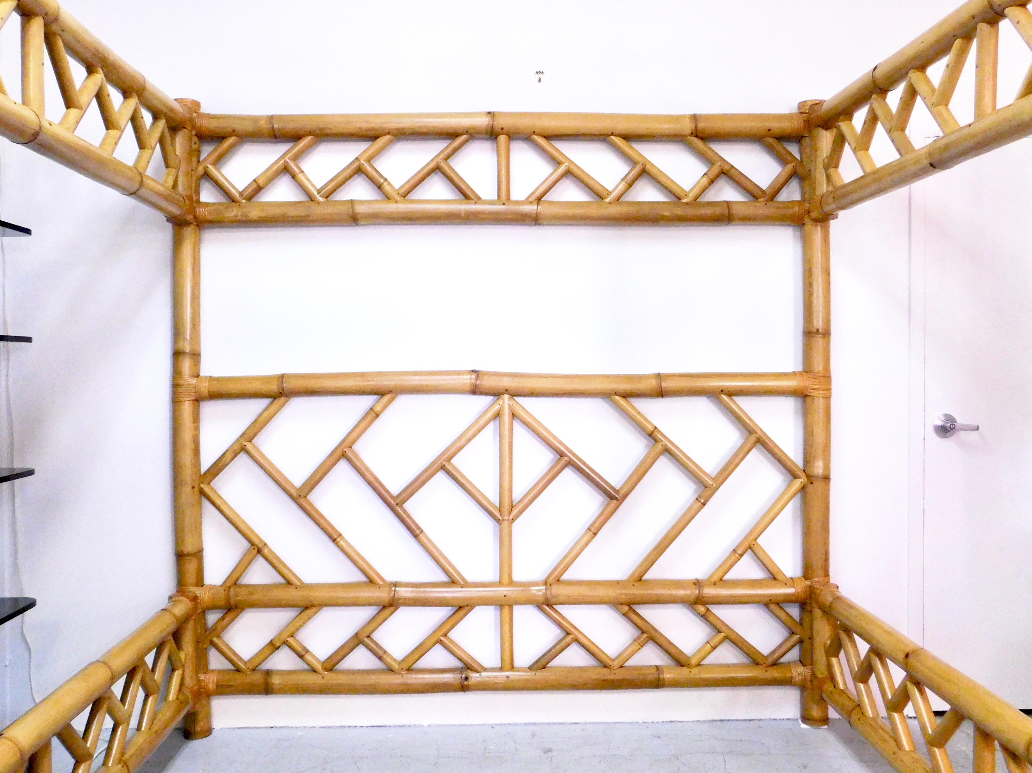 bamboo king bed