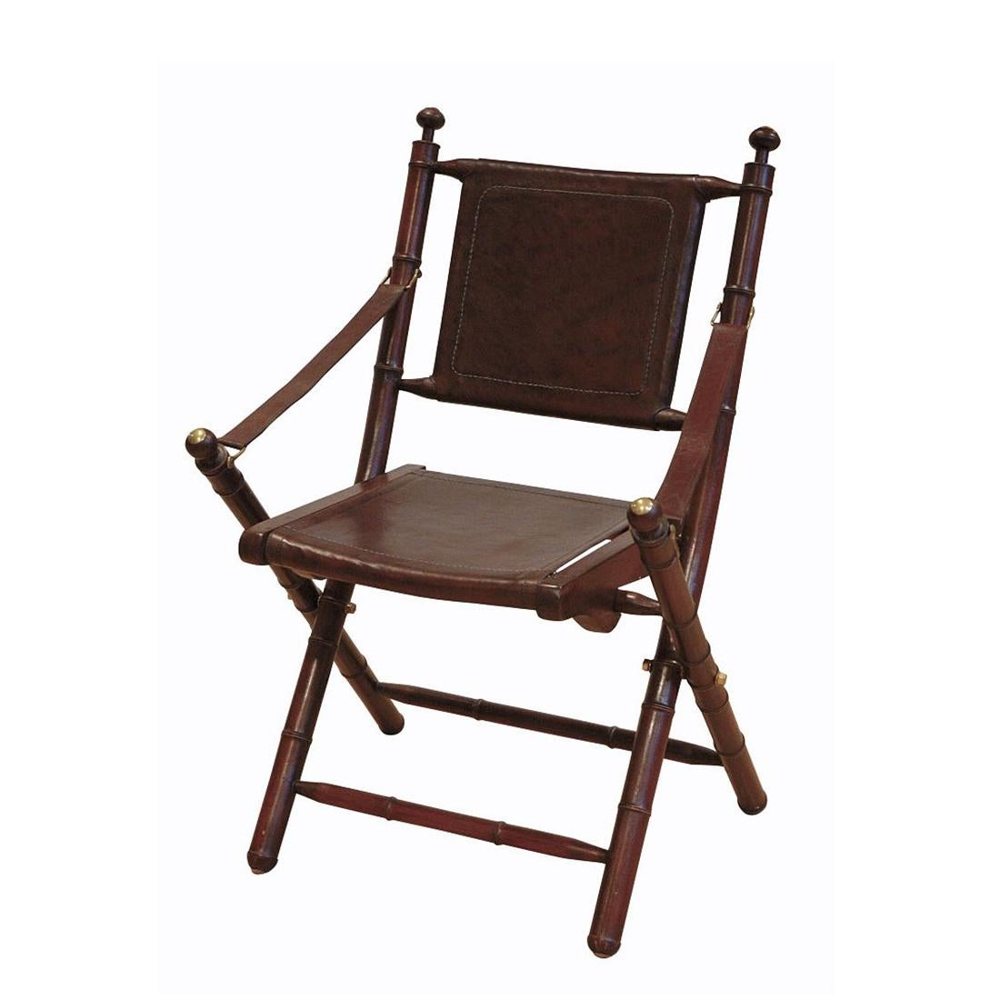 Bamboo Lacquered Folding Chair 1