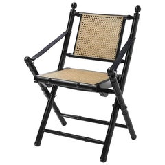 Bamboo Lacquered Folding Chair