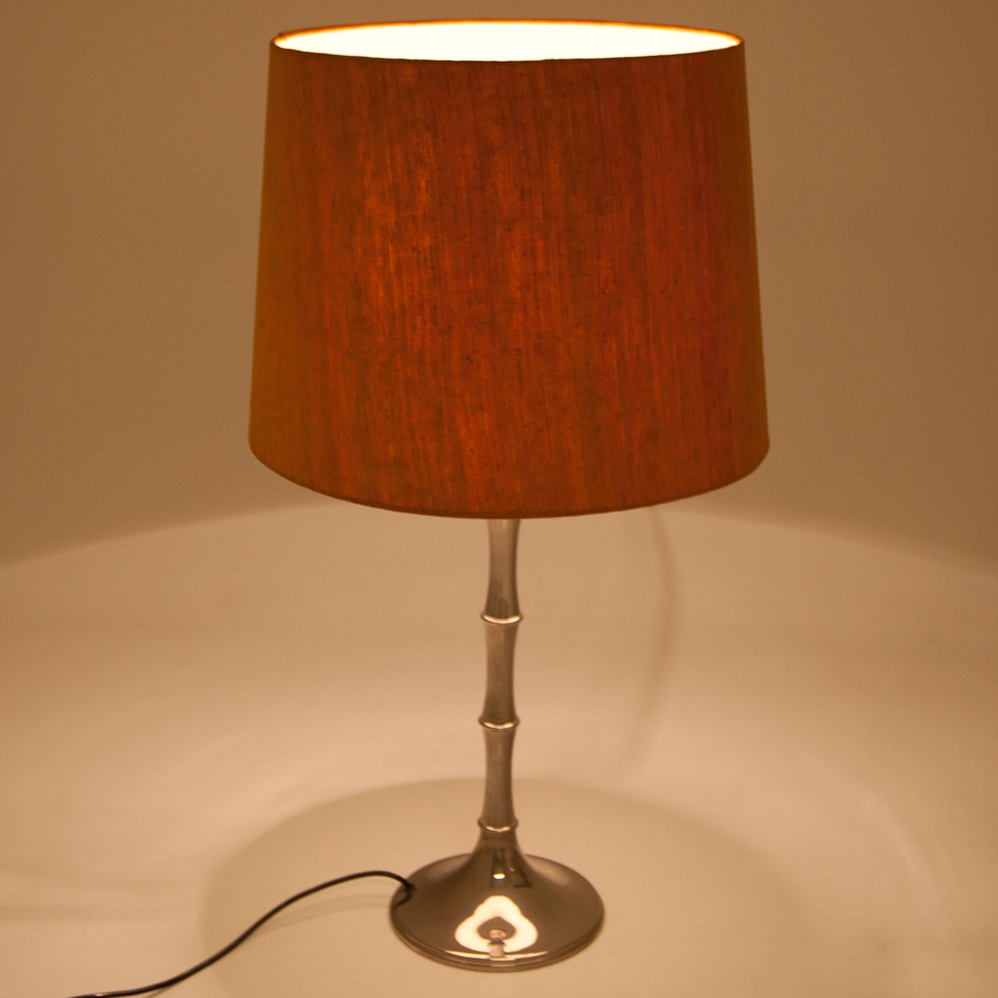 Bamboo Lamp, Design by Ingo Mauer, Germany, 1970s In Good Condition In Greding, DE