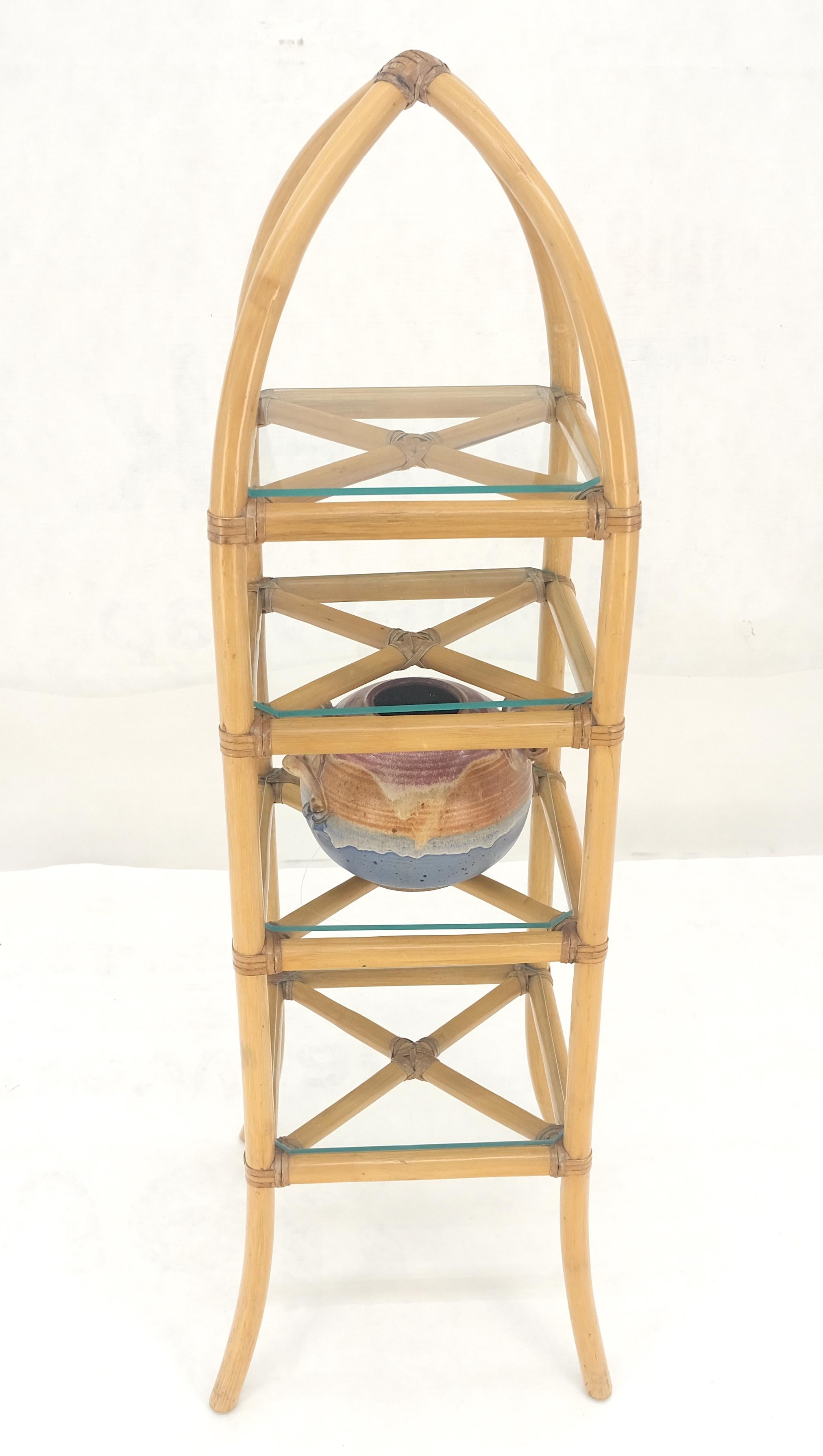 20th Century Bamboo & Leather Figural 13