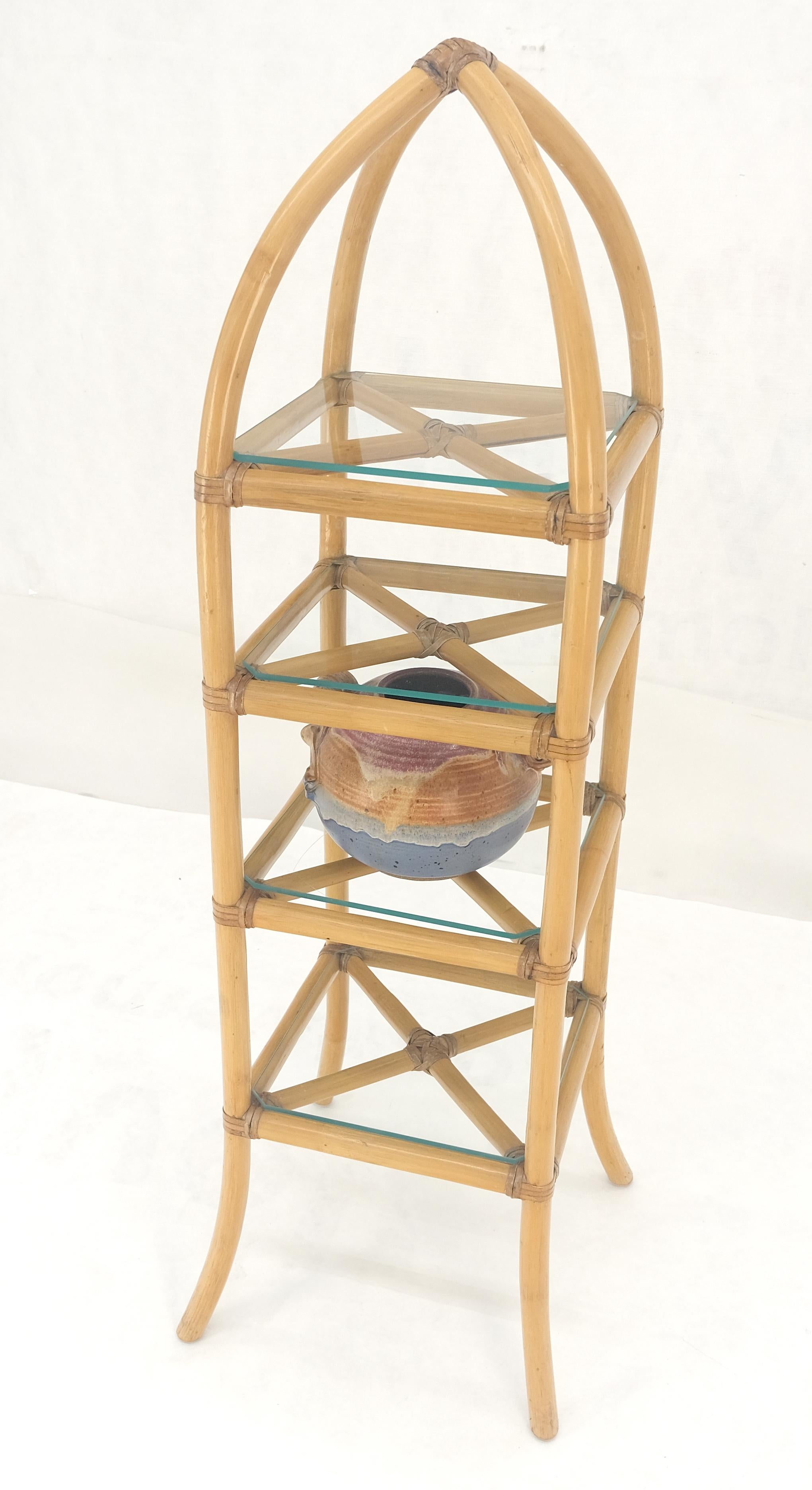 Cane Bamboo & Leather Figural 13